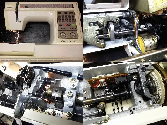 メモリークラフト5500/ジャノメミシン修理