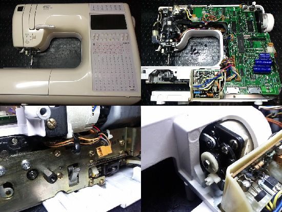 JUKIミシン修理｜HZL-9900｜返し縫いが出来ない | tetettaミシン修理ブログ
