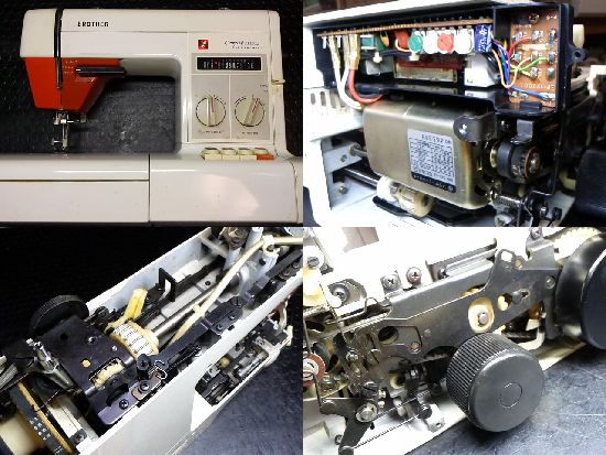 ブラザーミシン修理｜ZZ3-B728｜コンパルデラックス｜速度調節が