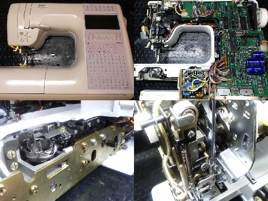 ミシン修理｜JUKI｜HZL-9900｜針棒が上下しない | tetettaミシン修理ブログ