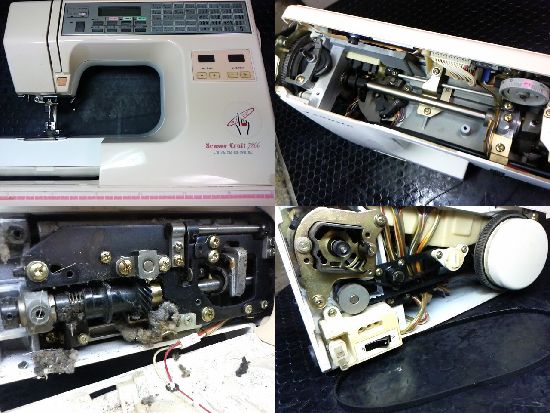 ジャノメ電子ミシン本体　ニュウモナーゼ　分解メンテナンス済み ジャノメ電子ミシン本体 ニュウモナーゼ 分解メンテナンス済み - メルカリ