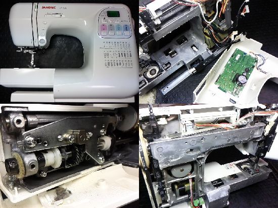 JP-500｜ジャノメミシン修理｜異音後に電源が入らなくなってしまった