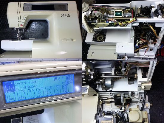 ジャノメミシン修理｜セシオ8210（stepping motor error） | tetetta