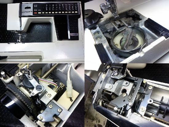 ジャノメメモリア5002のミシン修理