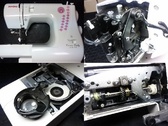 ジャノメクラウンレディ3030EXのミシン修理