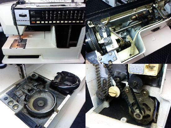 ジャノメメモリア5002のミシン修理