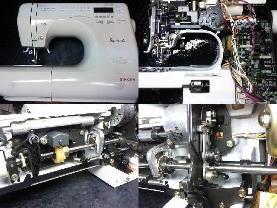 アプリコット9700のミシン修理