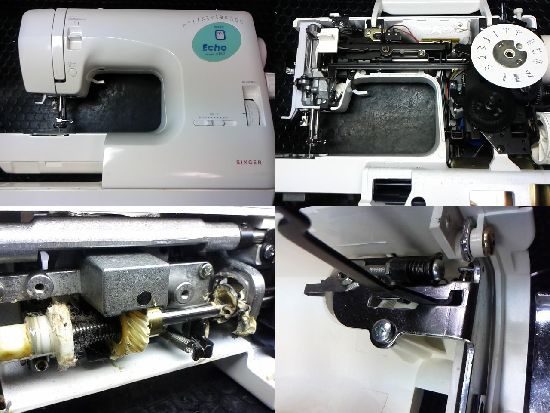Echo6180のシンガーミシン修理