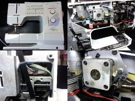 ホリデーヌ1090のミシン修理