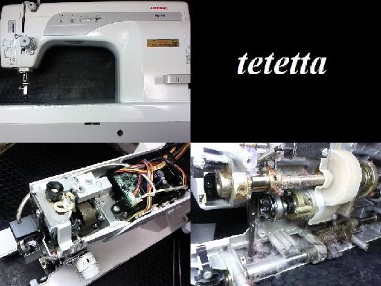 ジャノメHS-70のミシン修理