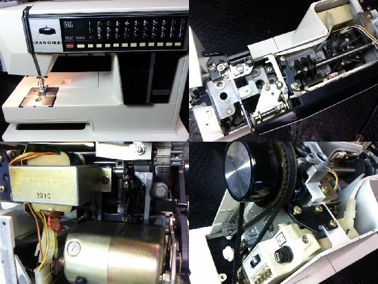 ジャノメメモリア5002のミシン修理