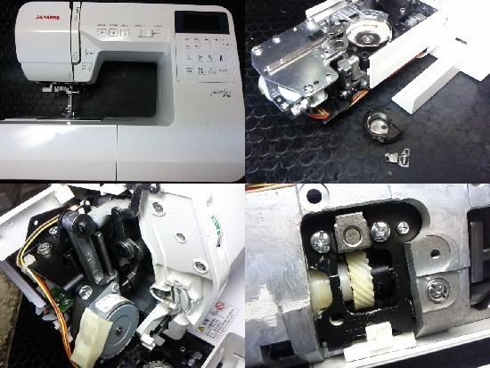 JF780のジャノメミシン修理