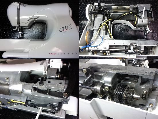シンガーQT802のミシン修理