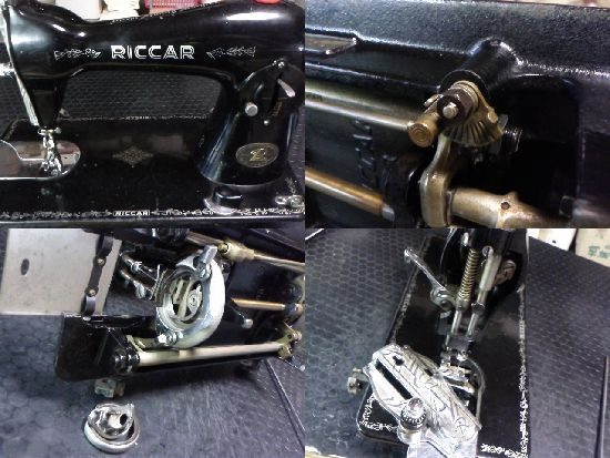 リッカー足踏みミシン修理