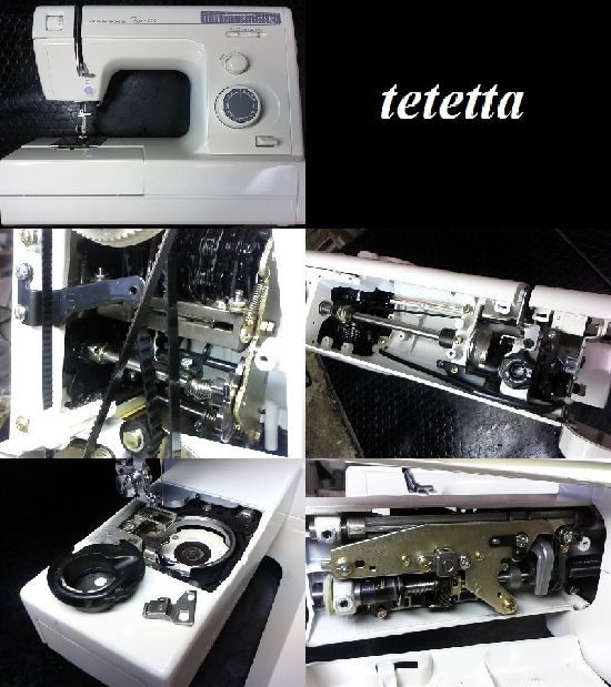ジャノメタイプ550のミシン修理