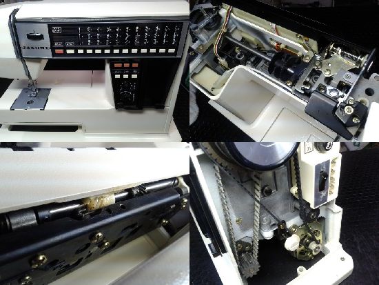 ジャノメミシン修理メモリア5002