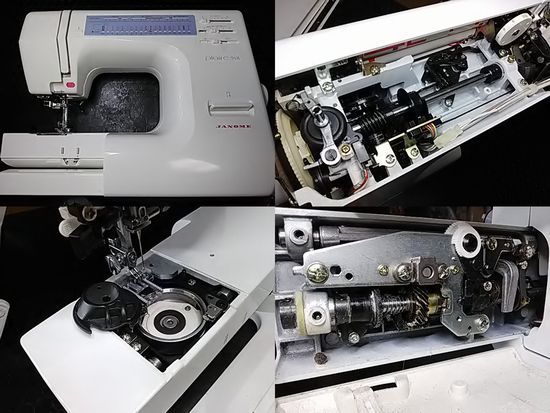 ジャノメプレール918のミシン修理分解画像