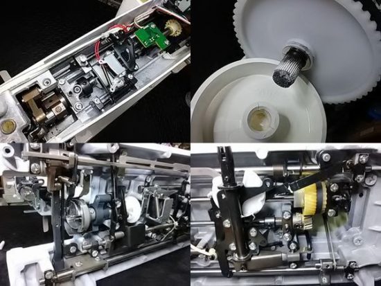 Brotherミシン修理分解画像TA637