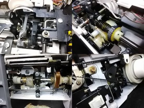 ブラザーミシン修理分解画像ZZ3-B574