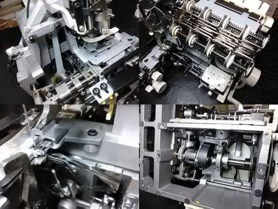ベビーロック糸取物語BL615DXのミシン修理分解画像