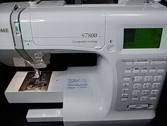 ジャノメミシンS7800の画像