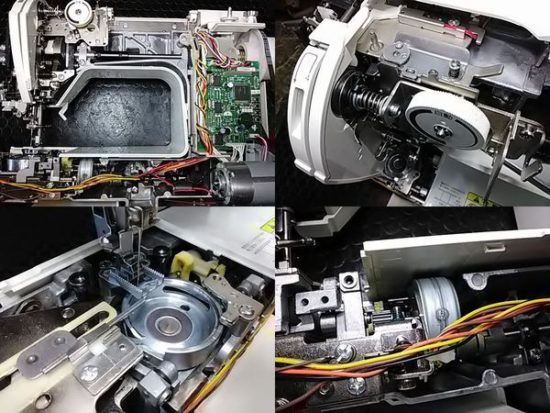 ブラザーミシン修理分解画像Bf-7000