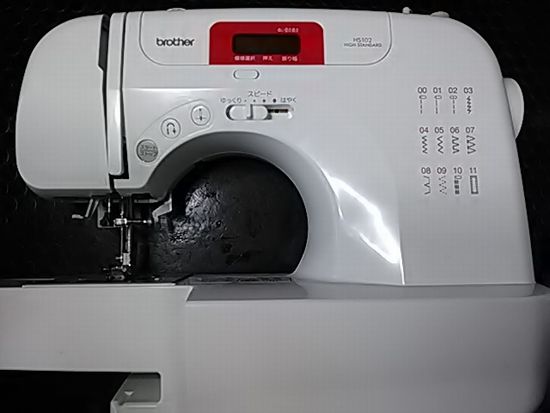 ブラザーミシンHS102の画像