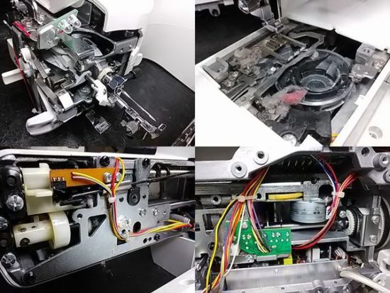 JUKIミシン修理分解画像Marty8600