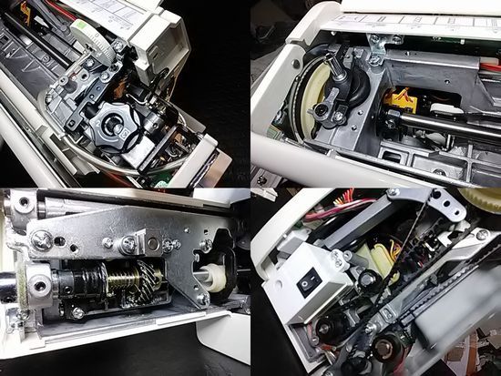 ジャノメM870Cのミシン修理分解画像
