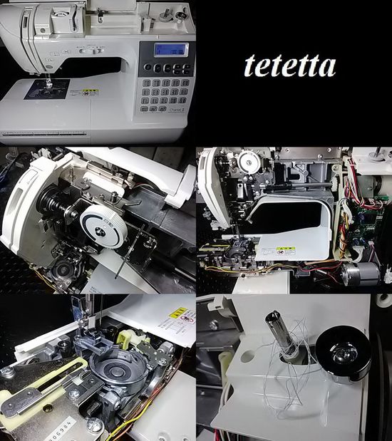 ブラザーシャリオ2のミシン修理画像