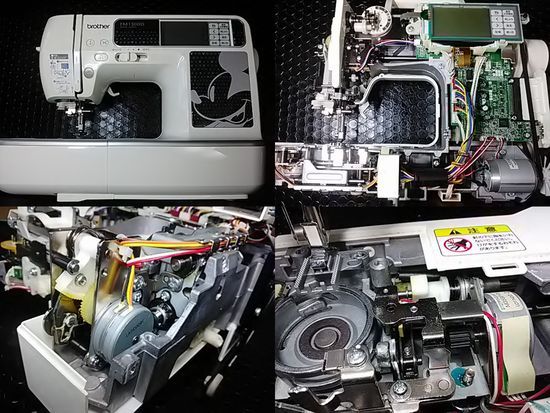 ブラザーEMV8301の修理画像