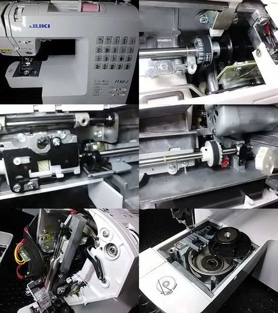 JUKIミシンF150-Jの修理画像