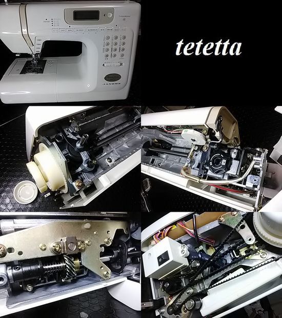 ジャノメメモリークラフト5400の修理画像