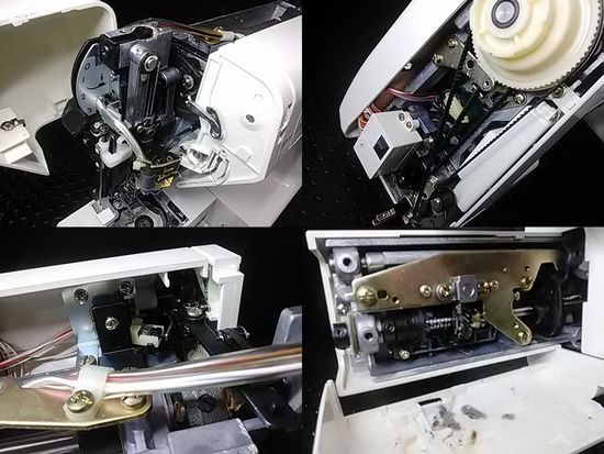 ジャノメS7701のミシン修理画像