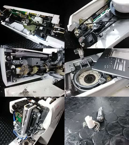 シンガーミシン修理NewMINX2670の分解画像