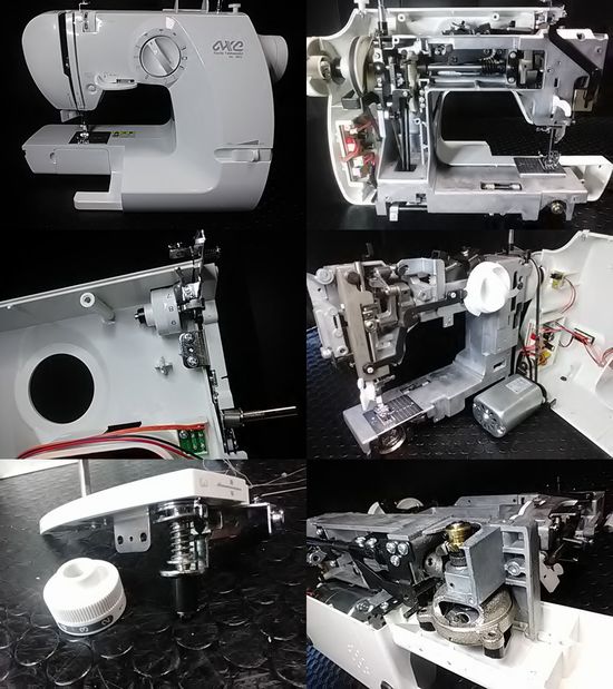 山﨑範夫AG-005のミシン修理画像