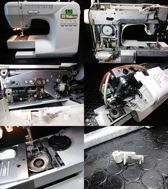 ジャノメポエットCP-300修理画像