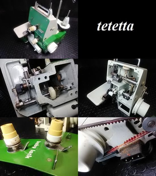 ベビーロックEF-205Sの分解修理画像