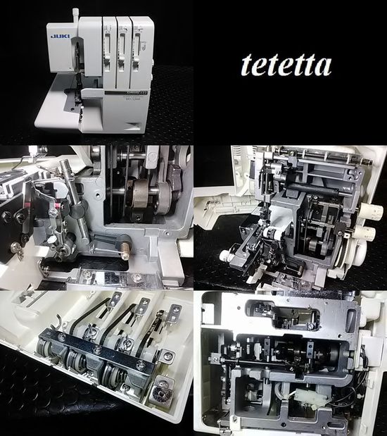 JUKIロックミシンMO-S360の分解修理画像