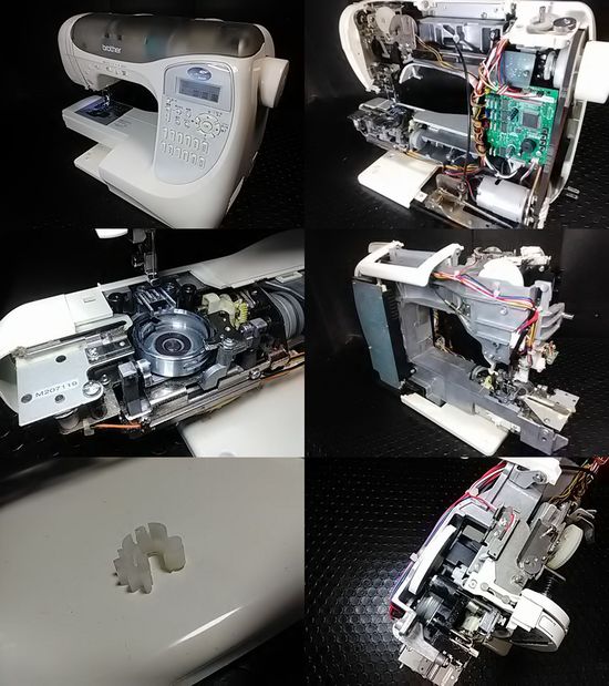 ブラザーCPS56の分解修理画像