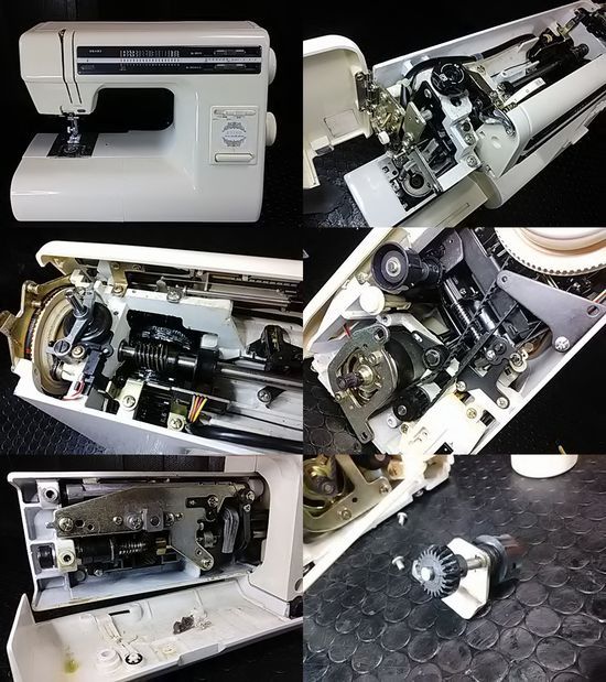 ジャノメミシンK5180の修理画像