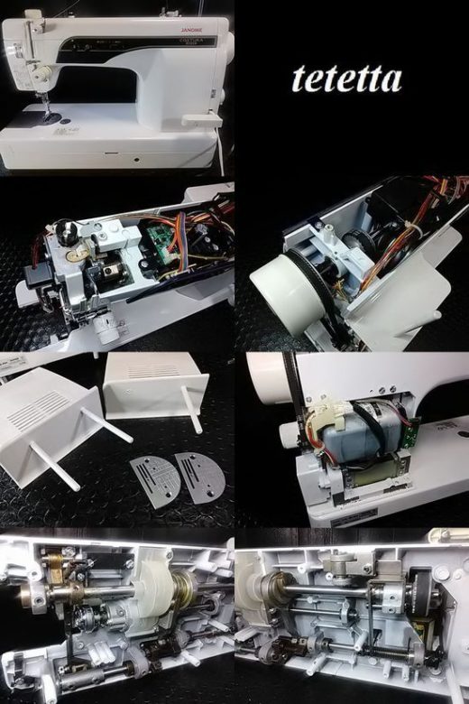 ジャノメコスチューラ800DBミシン修理