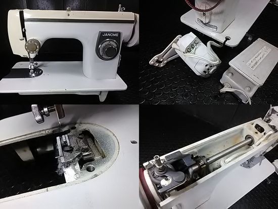 ジャノメミシン367型の修理画像