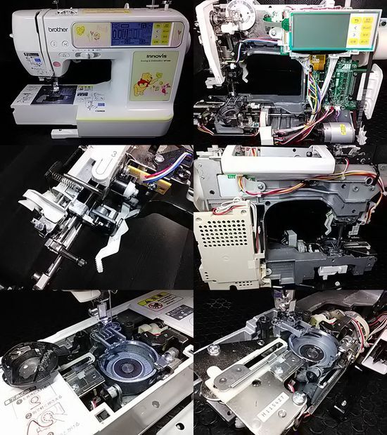 ブラザーミシンWP1200（EMV43）の修理画像