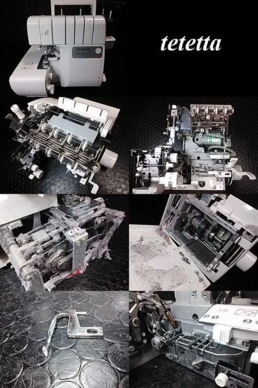 ベビーロックプロライン4ATの修理画像