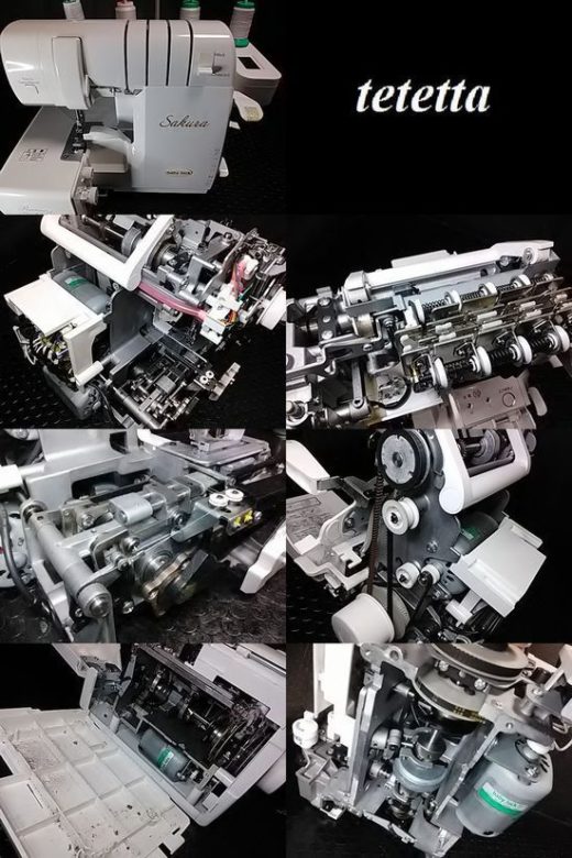 ベビーロックSakuraの修理画像