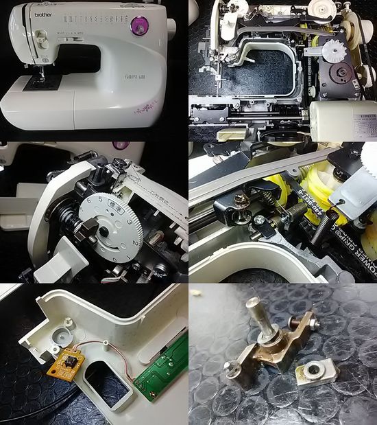 ブラザーファミール600（EL619)の修理画像