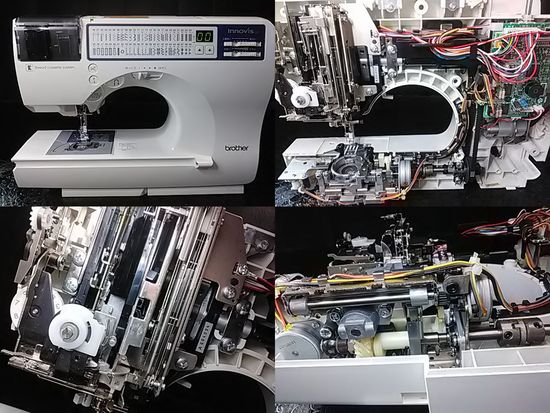 ブラザーイノヴィスC61の分解画像