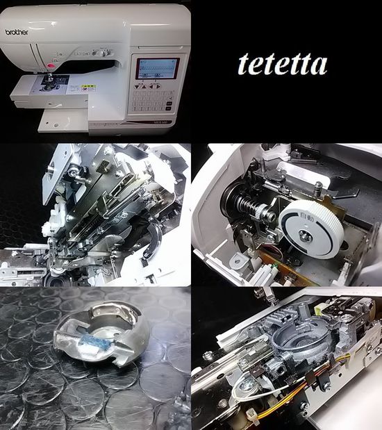 ブラザーソレイユ600修理画像