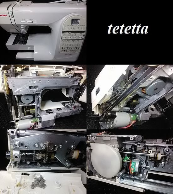 ジャノメJN-700の修理画像